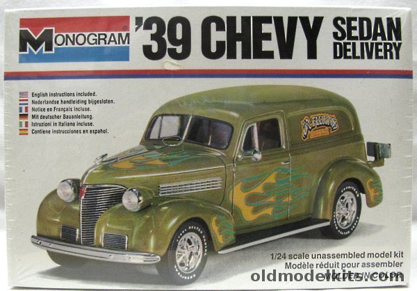 Monogram 1/24 1939 Chevrolet Sedan Delivery - Dr. Feelgoods Miracle Elixir Custom, 2240 plastic model kit